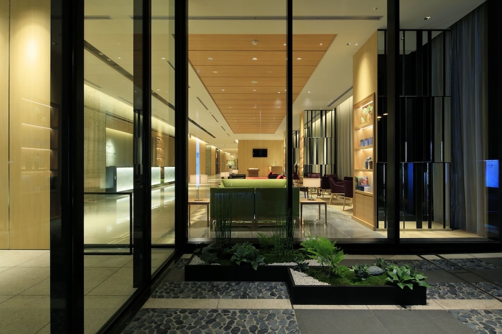 숙박 시설 입구