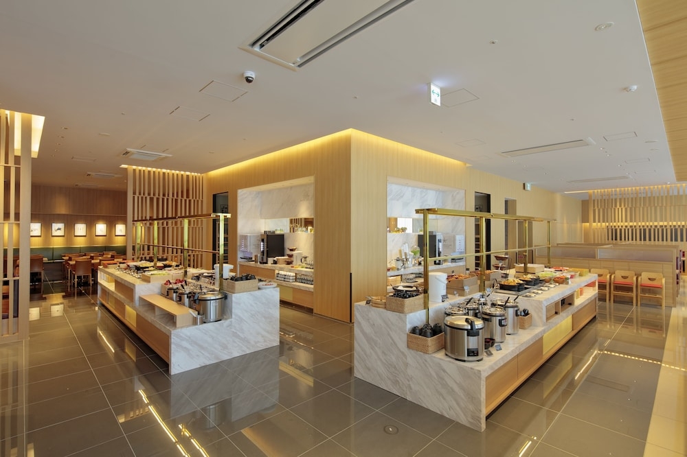 뷔페 아침 식사