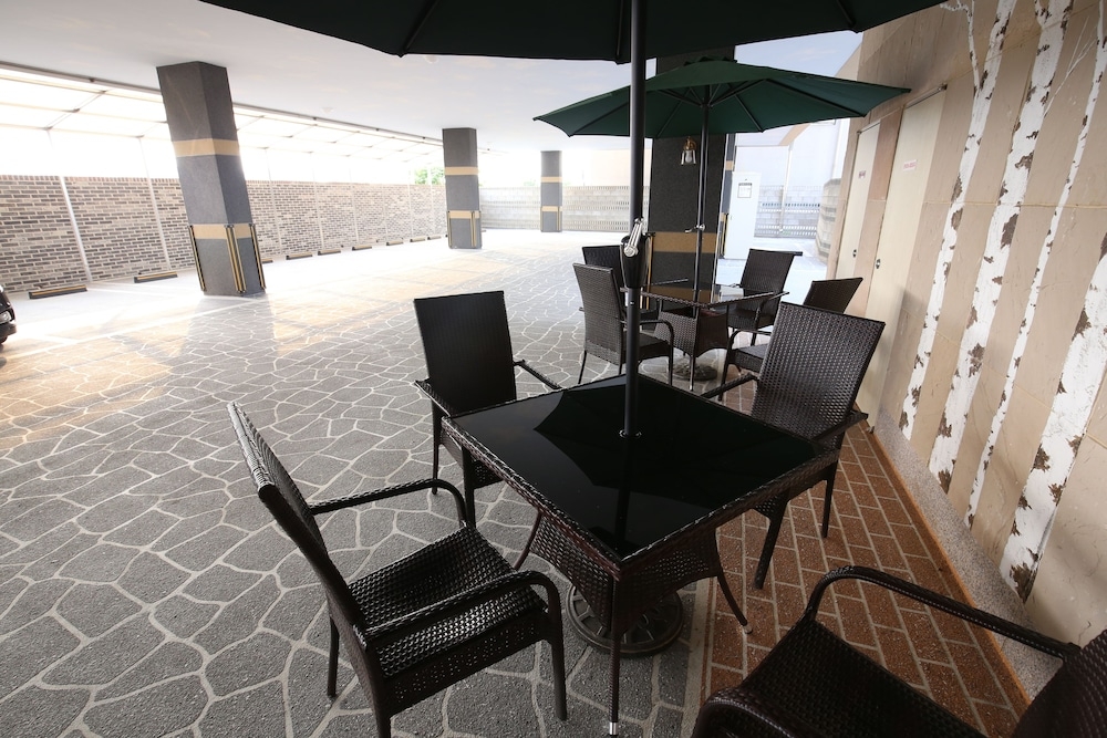 숙박 시설 구내