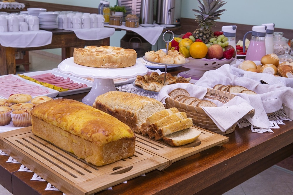 뷔페 아침 식사