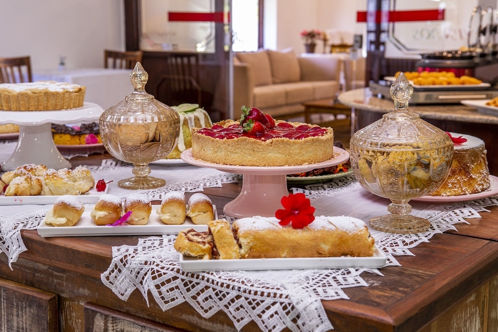 뷔페 아침 식사