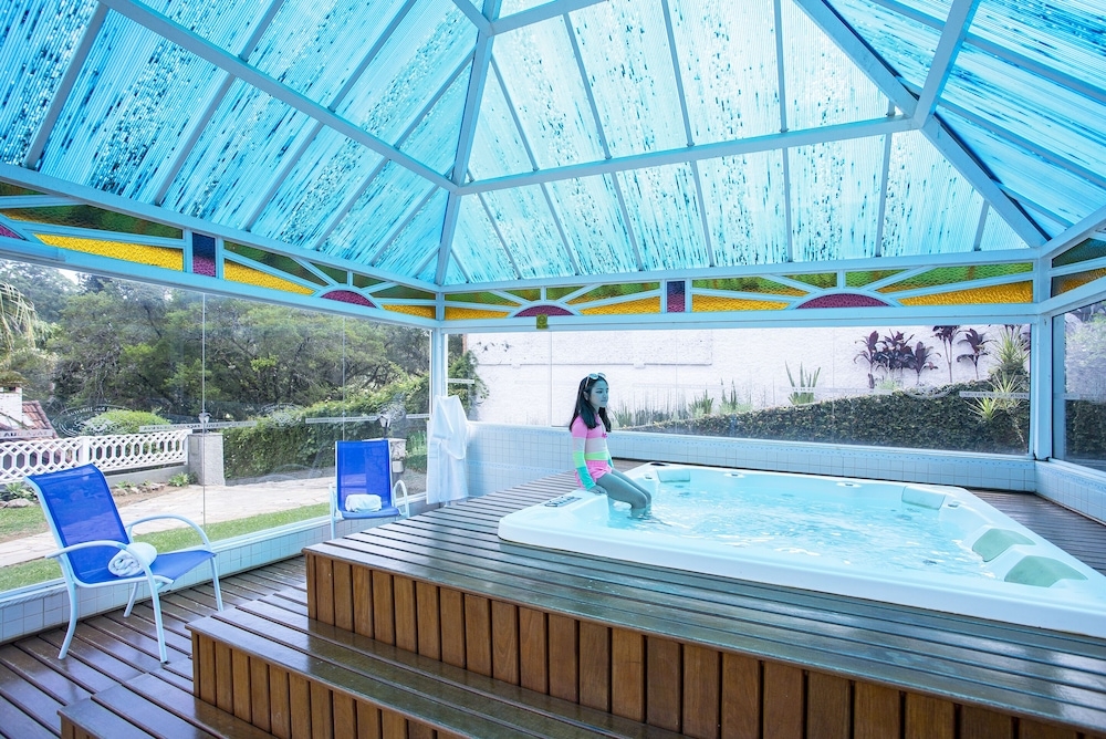 야외 스파 욕조