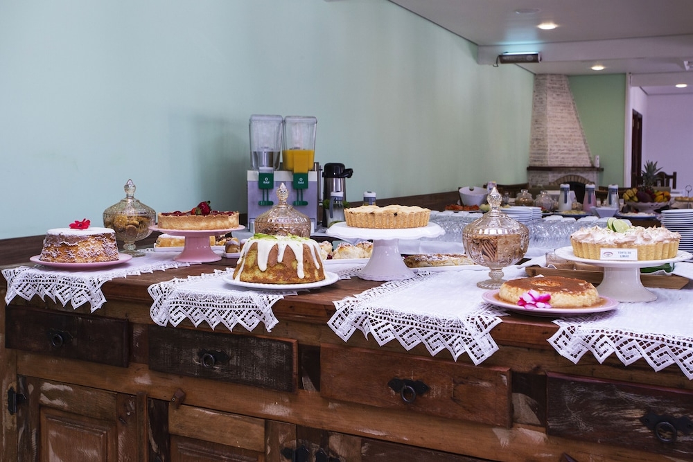 뷔페 아침 식사