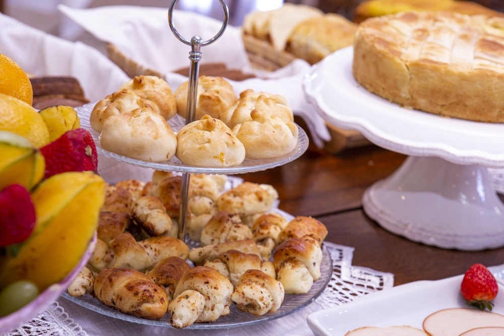 뷔페 아침 식사