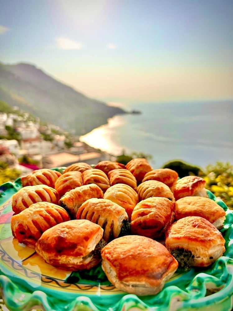 뷔페 아침 식사