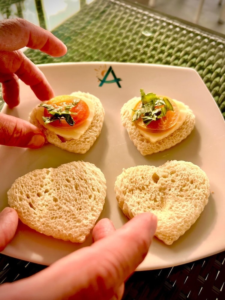 뷔페 아침 식사