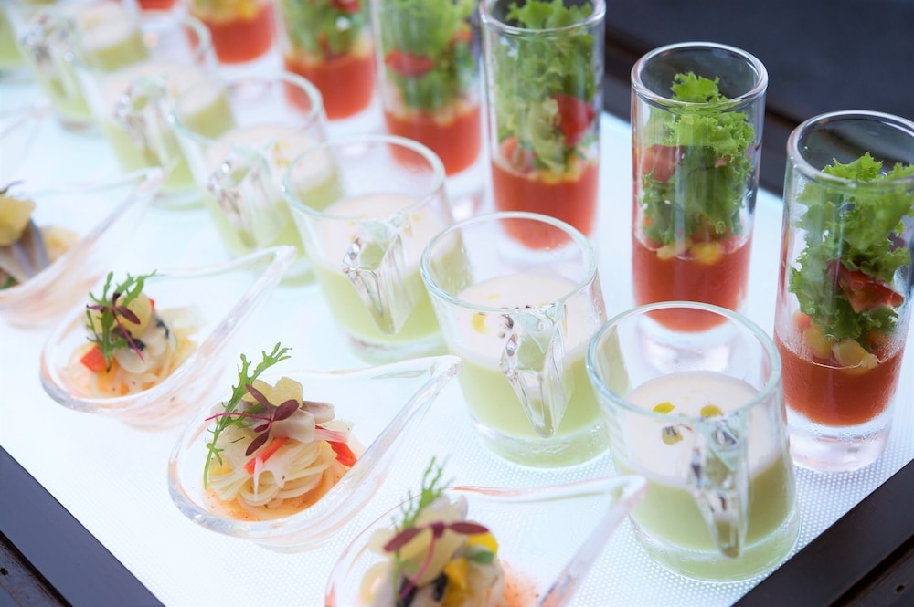 뷔페 아침 식사