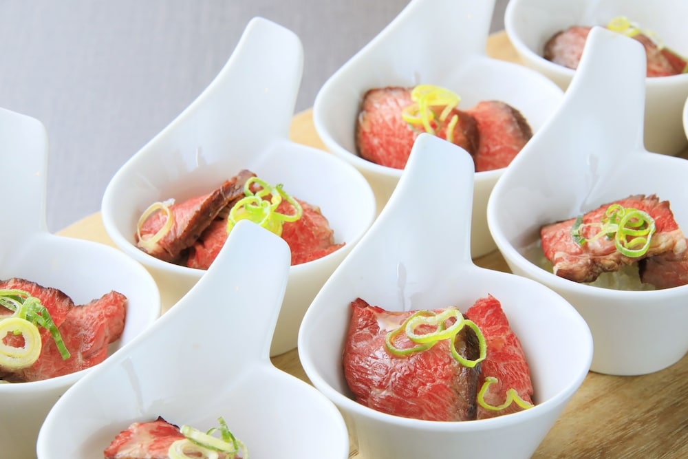 뷔페 아침 식사