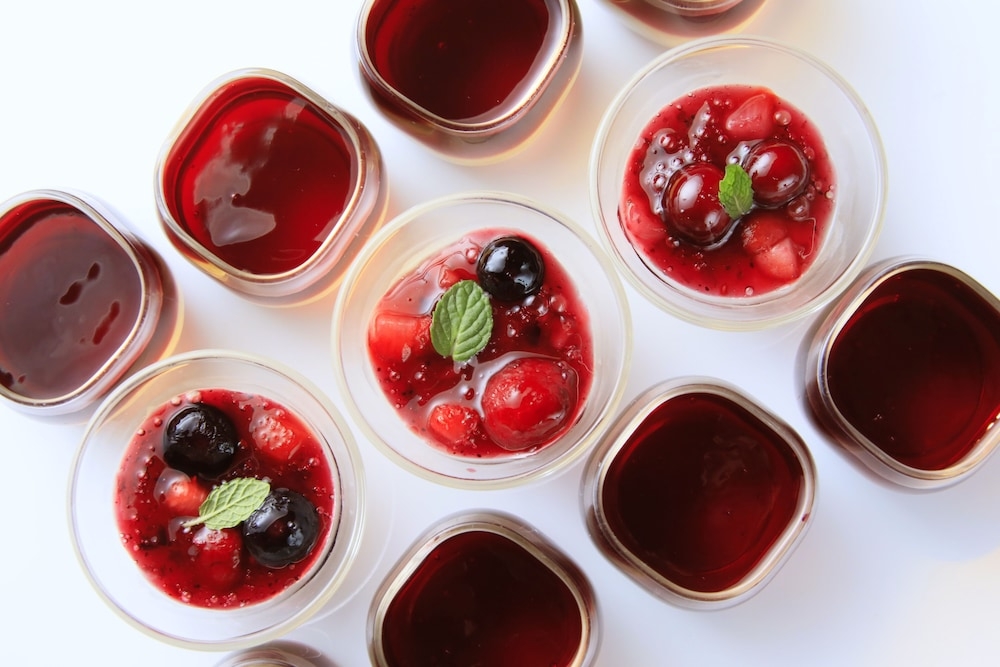 뷔페 아침 식사