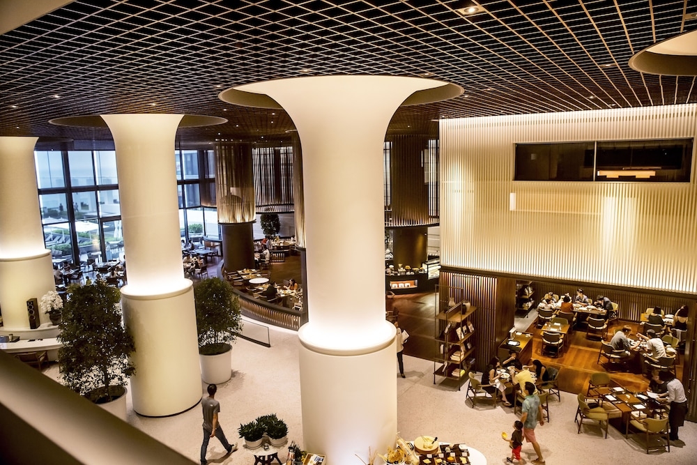 뷔페 아침 식사