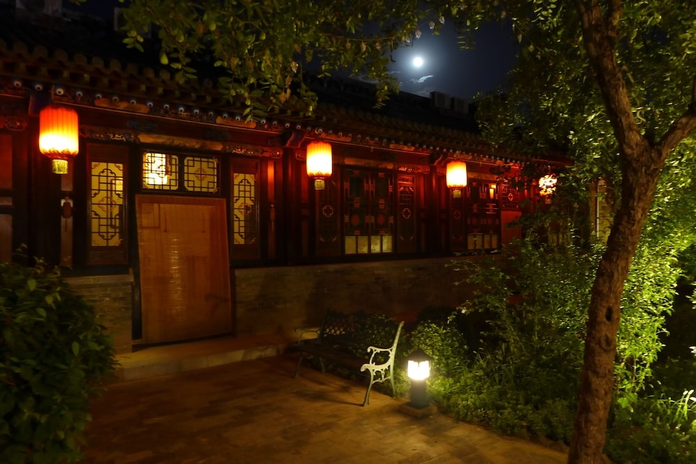 숙박 시설 입구