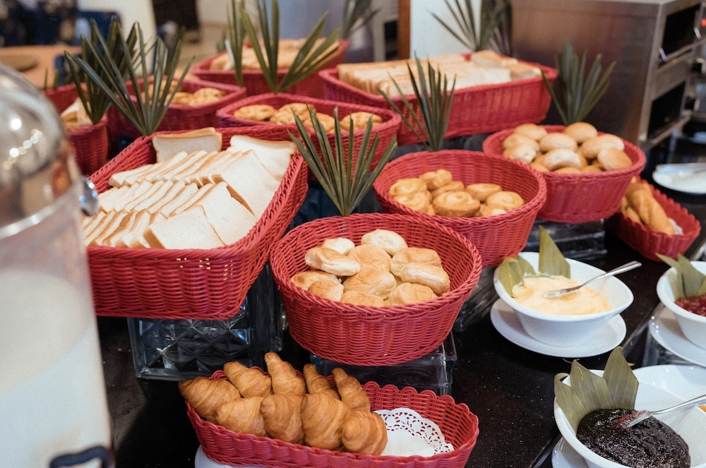 뷔페 아침 식사