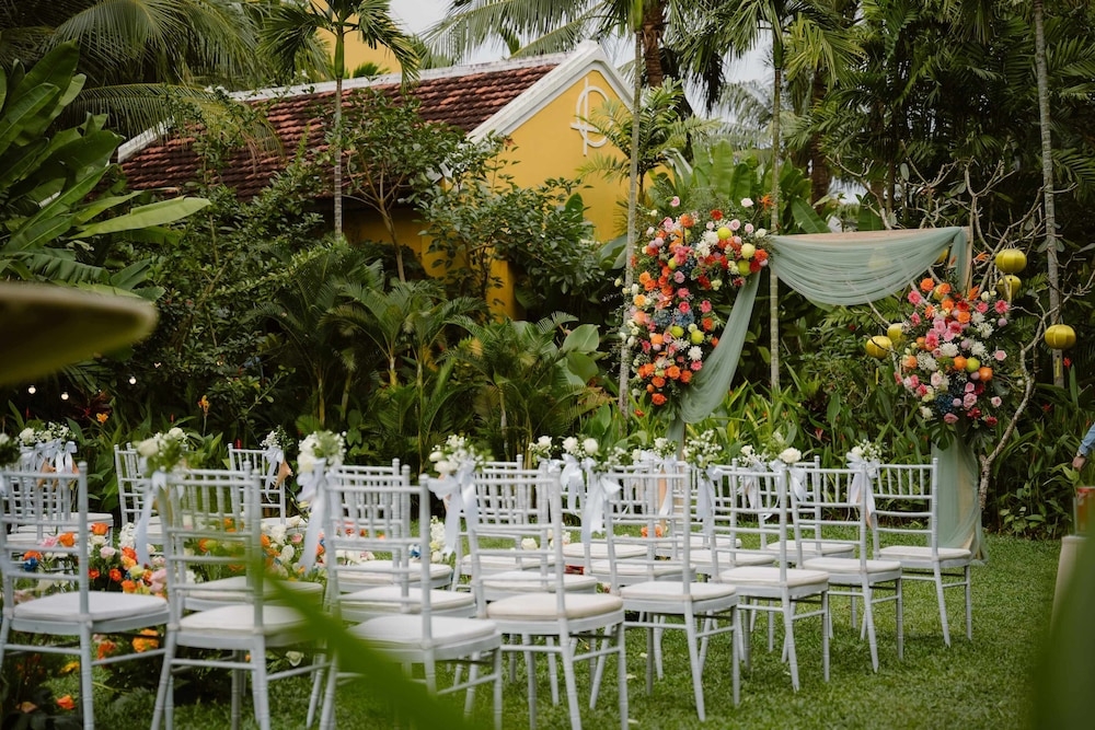 야외 결혼식 공간