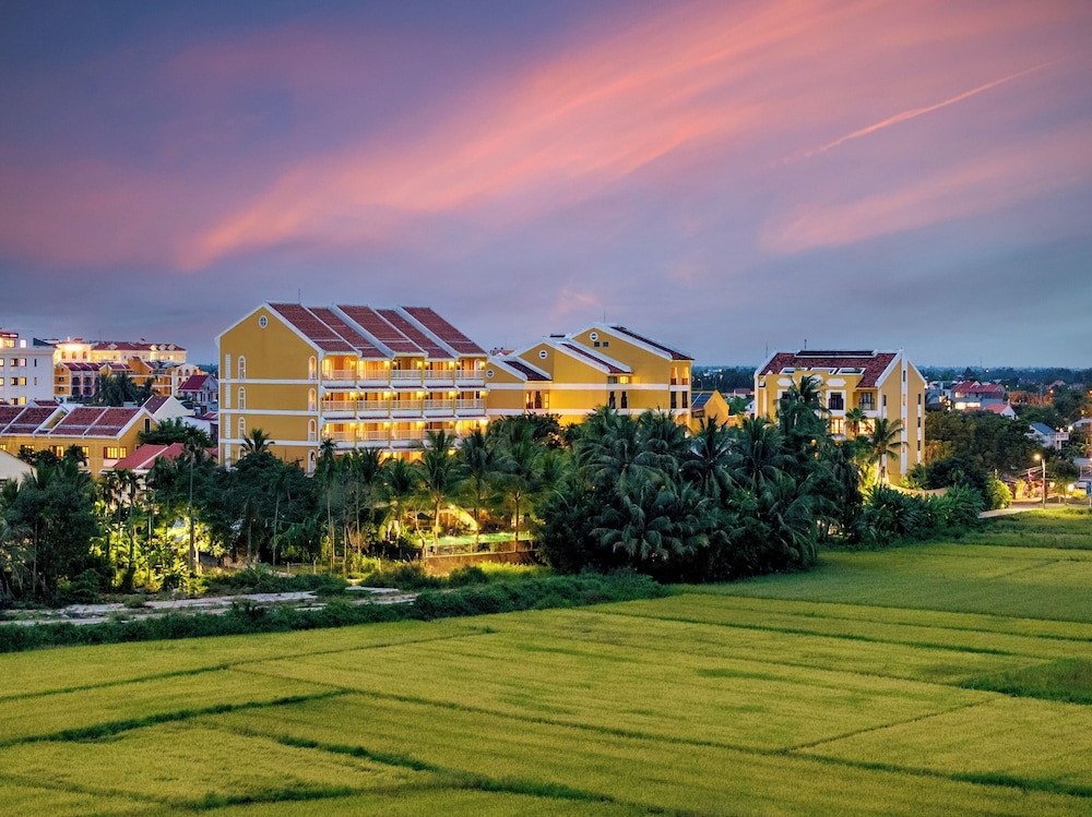 숙박 시설에서 보는 주변 전망