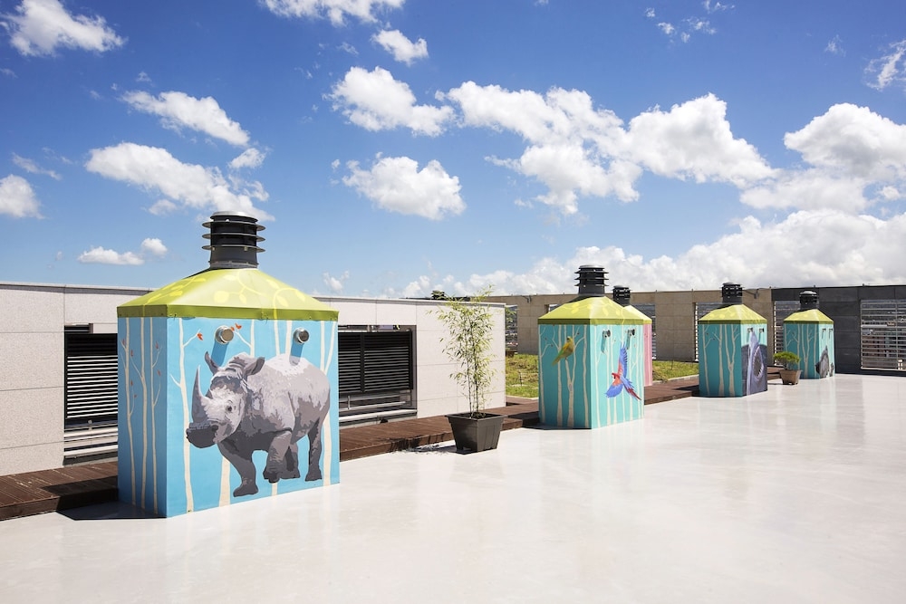 숙박 시설 구내