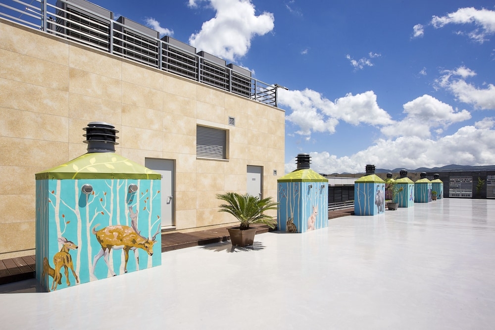 숙박 시설 구내