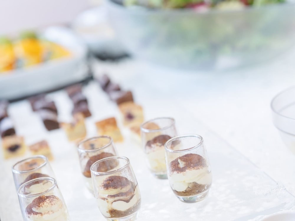 뷔페 아침 식사