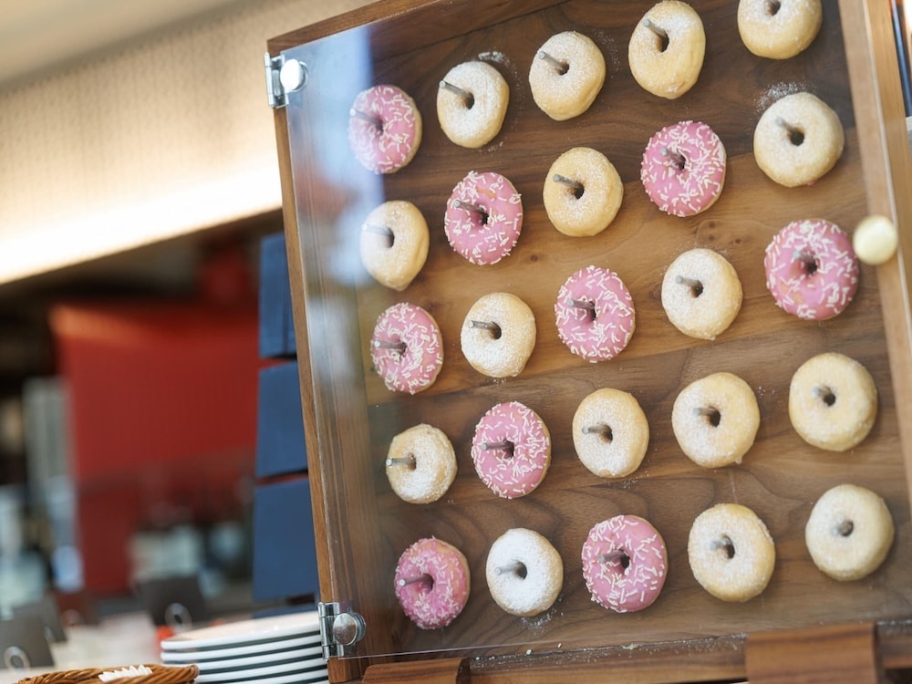 뷔페 아침 식사