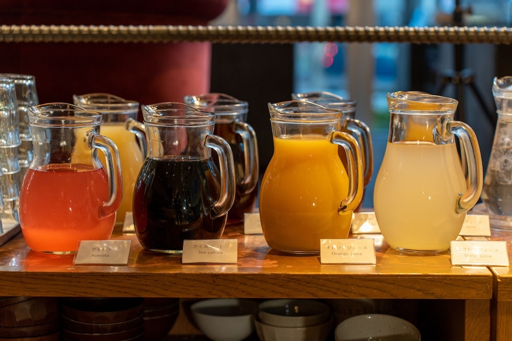 뷔페 아침 식사