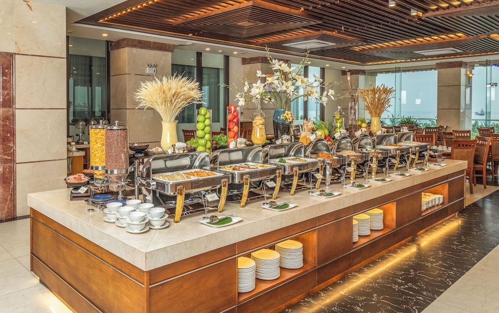 뷔페 아침 식사