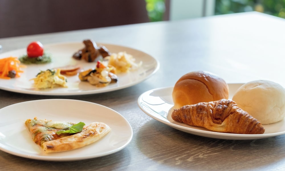 뷔페 아침 식사