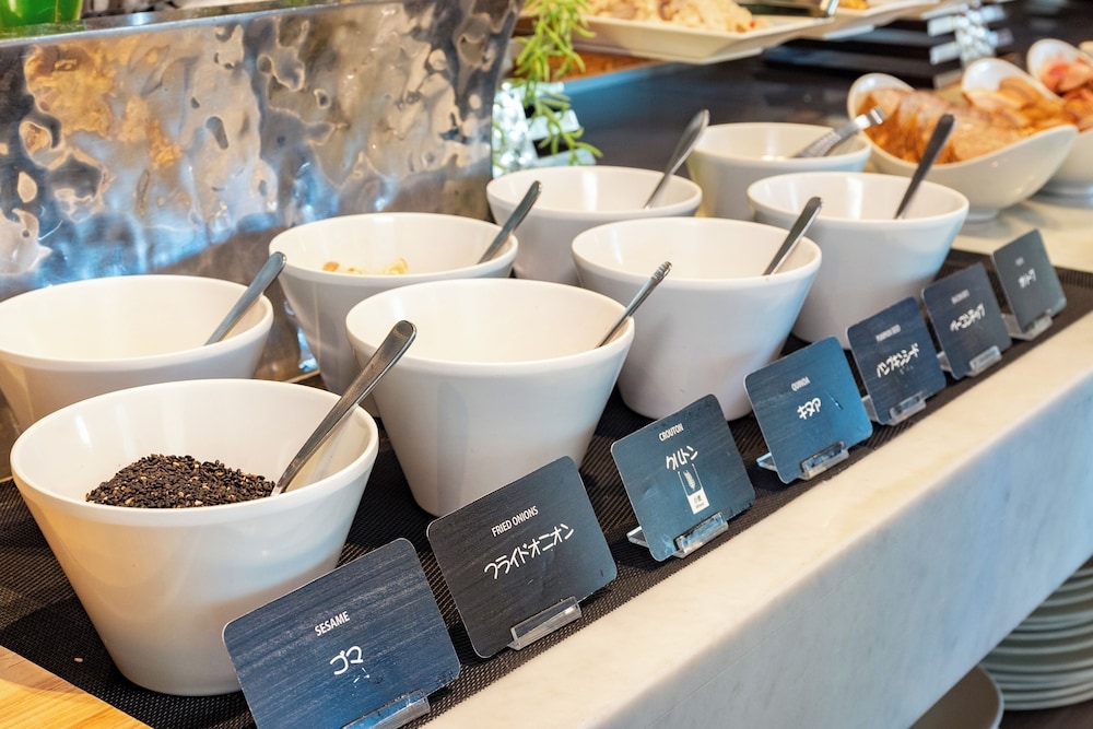 뷔페 아침 식사