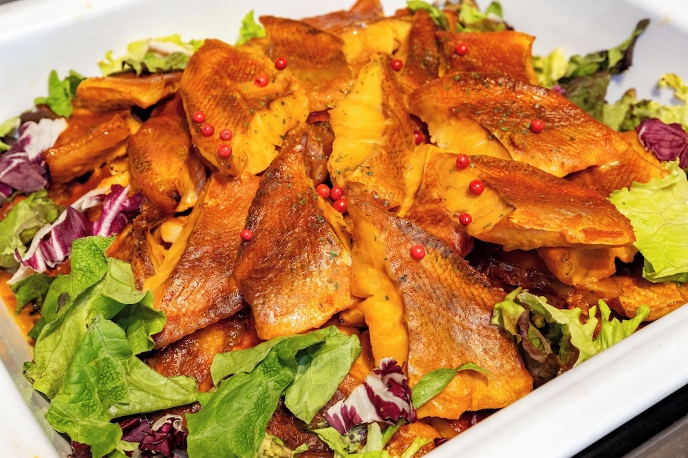 뷔페 아침 식사