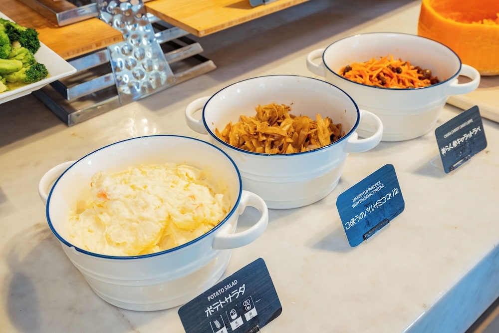 뷔페 아침 식사