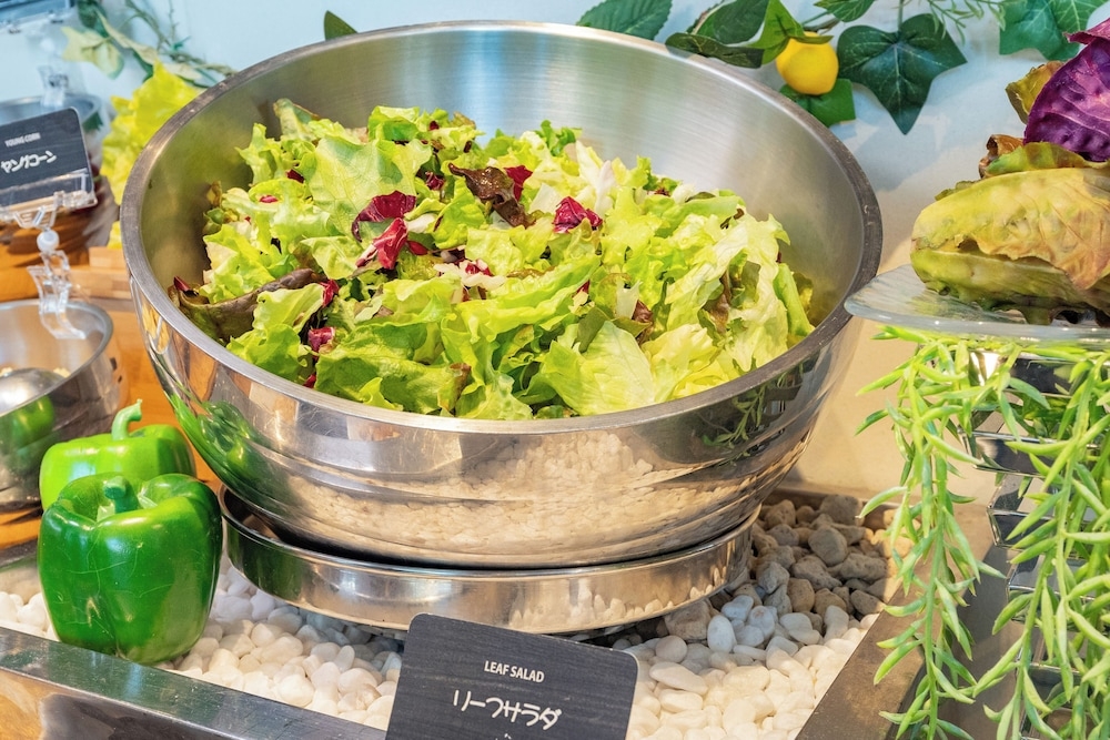 뷔페 아침 식사