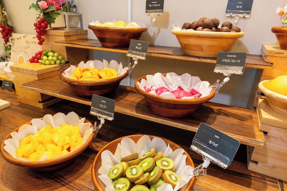 뷔페 아침 식사