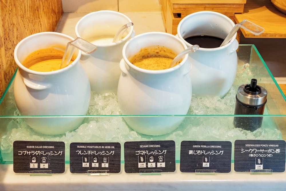 뷔페 아침 식사