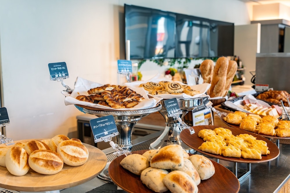 뷔페 아침 식사