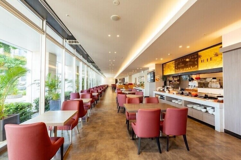 뷔페 아침 식사