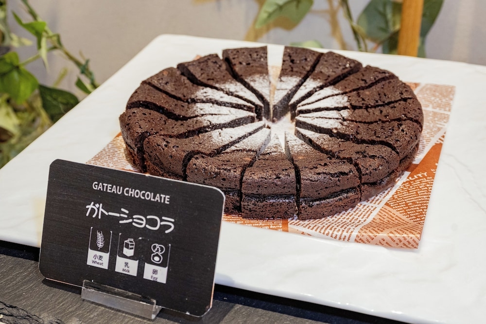 뷔페 아침 식사