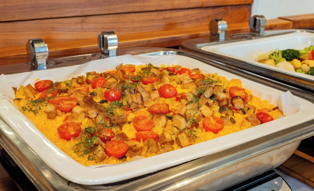 뷔페 아침 식사