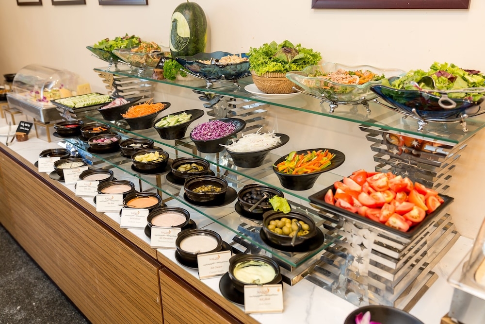 뷔페 아침 식사