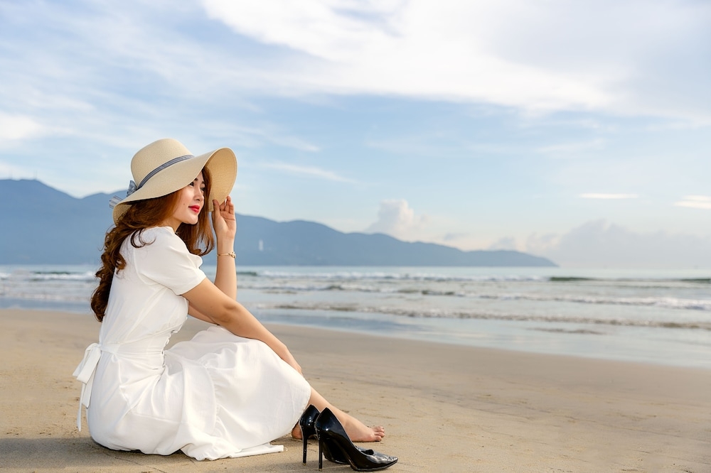 숙박 시설에서 보는 주변 전망