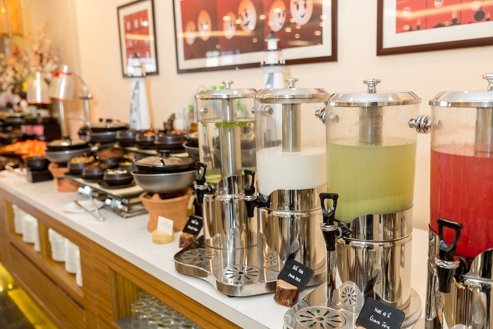 뷔페 아침 식사