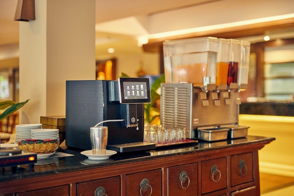 뷔페 아침 식사