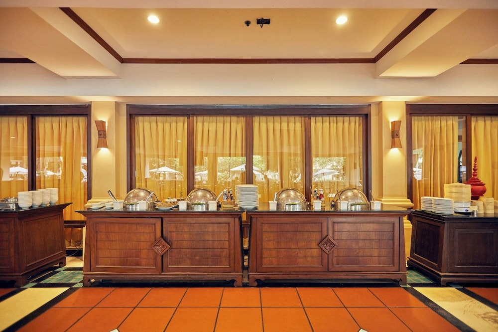 뷔페 아침 식사