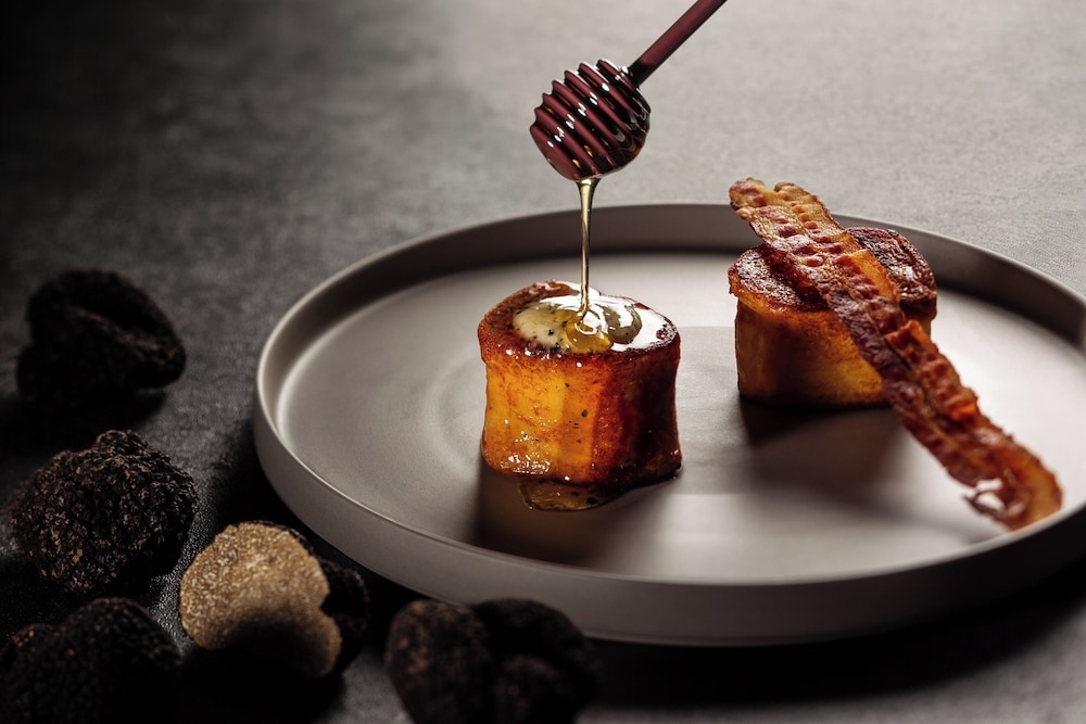 뷔페 아침 식사