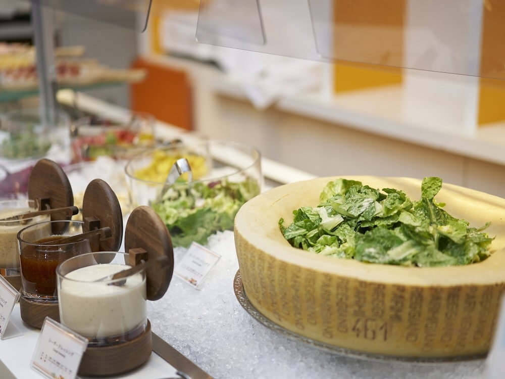 뷔페 아침 식사