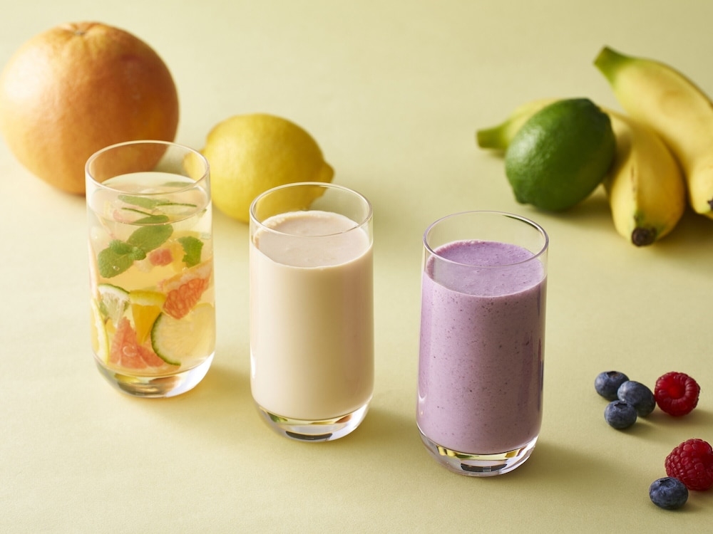 뷔페 아침 식사