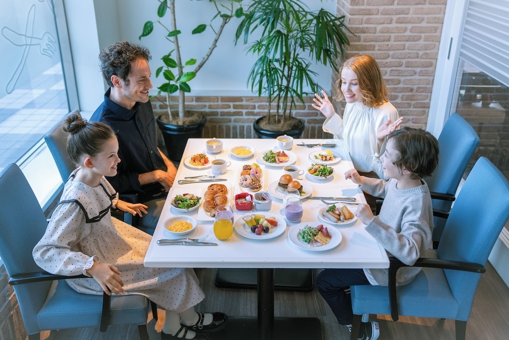 뷔페 아침 식사