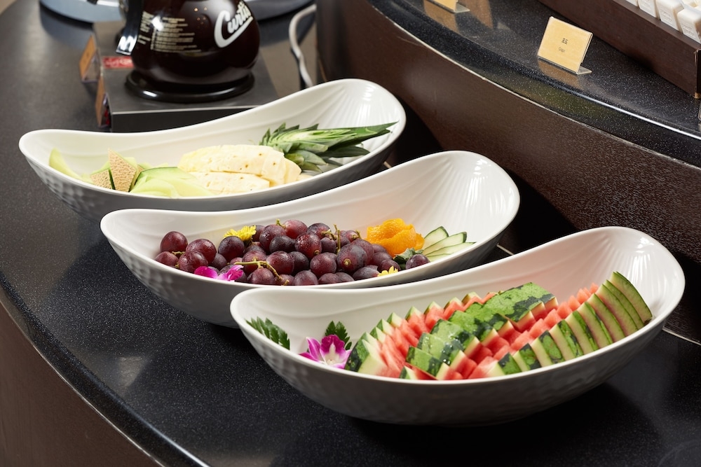 뷔페 아침 식사