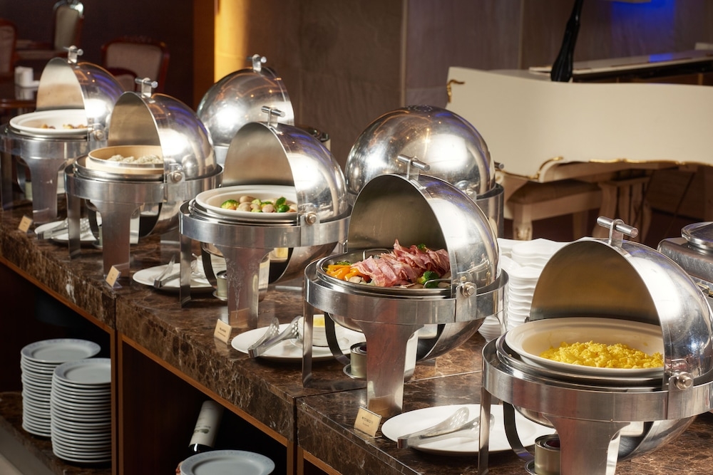 뷔페 아침 식사