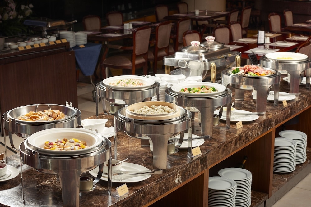 뷔페 아침 식사