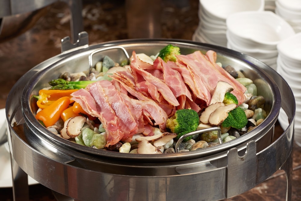 뷔페 아침 식사