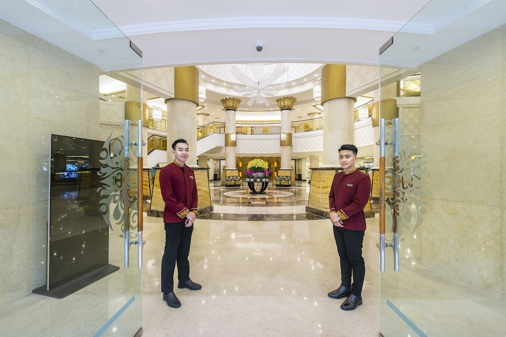 숙박 시설 입구