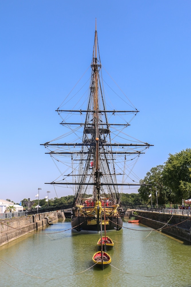 숙박 시설에서 보는 시내 전망